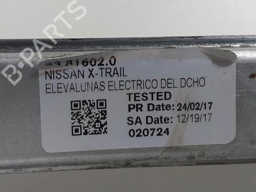 Front right window mechanism NISSAN X-TRAIL I (T30)  | BP9808159C23 