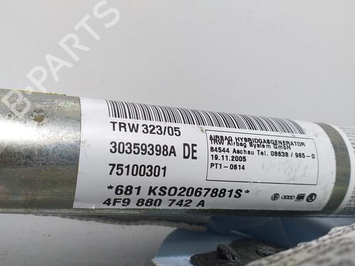 Right curtain airbag AUDI A6 C6 Avant (4F5) 3.0 TDI quattro | BP9580905C12 