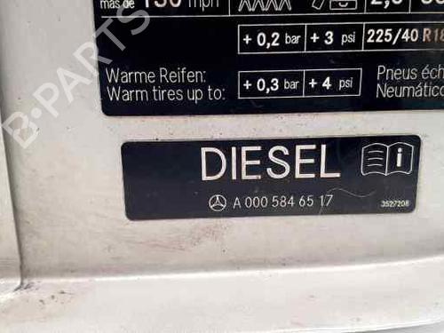 Fuel flap MERCEDES-BENZ CLK (C209)  | BP5813209C131 