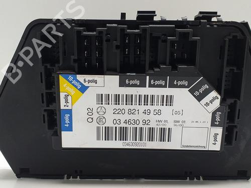 Electronic module MERCEDES-BENZ S-CLASS (W220) S 320 (220.065, 220.165) | BP7966188M83 