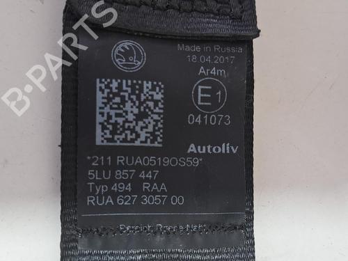 Rear right seatbelt SKODA YETI (5L) 2.0 TDI | BP15249170I28 