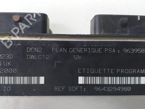 Engine control unit (ECU) CITROËN XSARA Coupe (N0) 1.9 D | BP12263372M57 