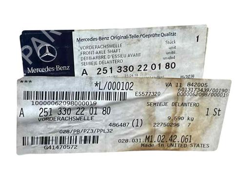 Used Right front driveshaft Right front driveshaft MERCEDES-BENZ R-CLASS (W251, V251) [2005-2017] 31682798 31682798