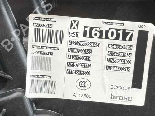 Used Front left window mechanism Front left window mechanism MERCEDES-BENZ GLA-CLASS (X156) GLA 200 CDI / d (156.908) (136 hp) 33810700 33810700