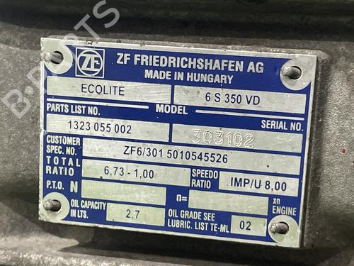 Used Gearbox Gearbox RENAULT MASTER II Van (FD) [1997-2013] 31915029 31915029