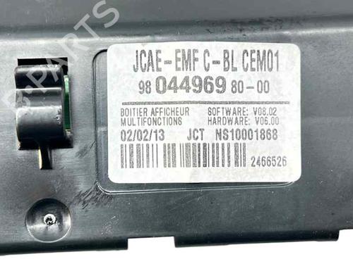 Display monitor PEUGEOT 508 SW I (8E_) 2.0 HDi | BP30525620C48