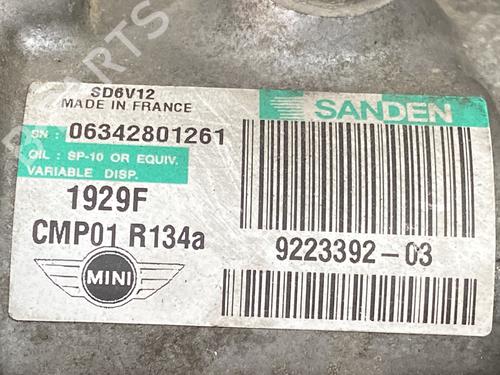 Used AC compressor AC compressor MINI MINI (R56) [2005-2014] 31681859 31681859