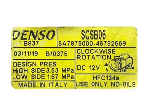 AC Kompressor LANCIA YPSILON (843_) 1.2 (843.AXB1A) | BP29328750M34 