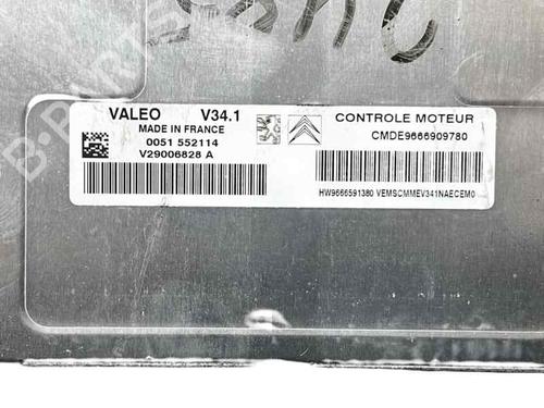Engine control unit (ECU) CITROËN C3 II (SC_) 1.4 | BP31080818M57 - Image 4