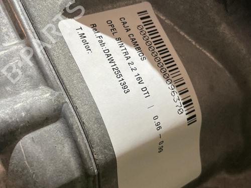 Gearbox OPEL SINTRA (APV)  | BP31684270M3 