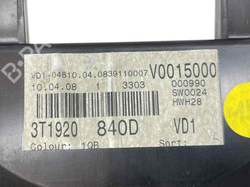 Instrument cluster SKODA SUPERB II (3T4) 2.0 TDI | BP29628133C47 