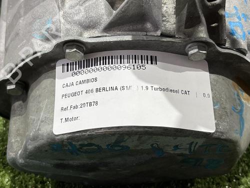 Gearbox PEUGEOT 406 (8B)  | BP31684221M3 