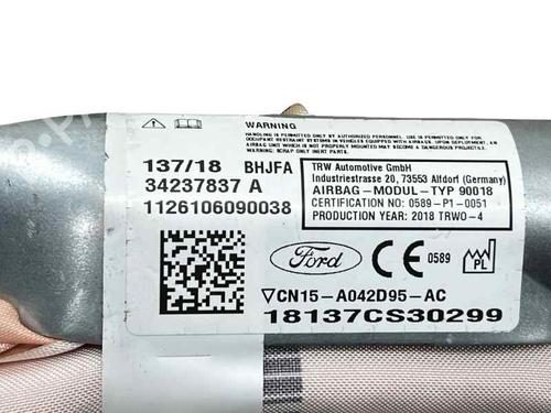Used Left curtain airbag Left curtain airbag FORD ECOSPORT 1.0 EcoBoost (125 hp) 33163791 33163791