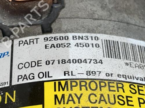 AC compressor NISSAN PRIMERA (P12) | BP31681901M34
