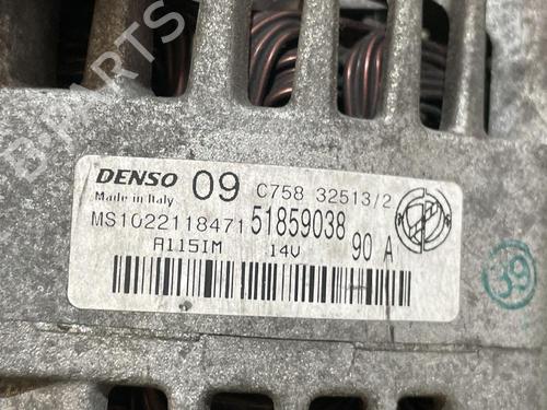 Alternator FIAT PANDA Hatchback Van (169_)  | BP31681054M7 