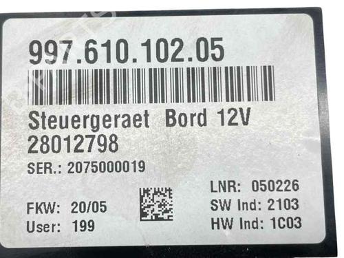 Electronic module PORSCHE BOXSTER (987) S 3.2 | BP28619933M83 - Image 4