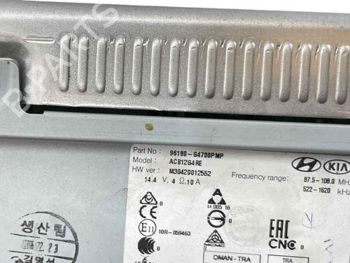 Radio HYUNDAI i30 (PDE, PD, PDEN) 1.6 CRDi (110 hp) 27450002