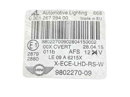 Right headlight MINI MINI COUNTRYMAN (R60) Cooper S ALL4 | BP28804762C29 