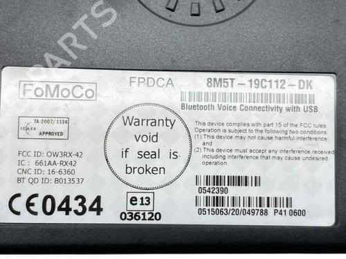 Electronic module FORD FIESTA VI (CB1, CCN) 1.6 TDCi | BP29821496M83