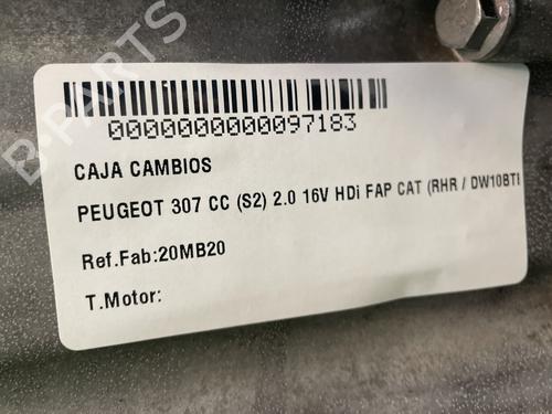 Gearbox PEUGEOT 307 CC (3B) | BP31684514M3 - Image 6