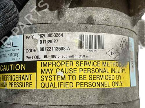 AC compressor RENAULT MEGANE II Saloon (LM0/1_) 1.9 dCi | BP31274653M34 