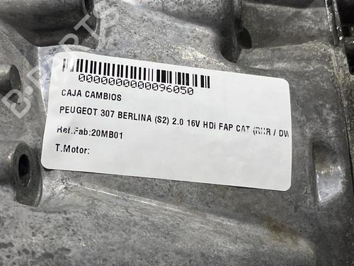 Gearbox PEUGEOT 307 (3A/C)  | BP31684185M3 