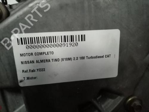 Engine NISSAN ALMERA TINO (V10) 2.2 dCi | BP31683799M1 