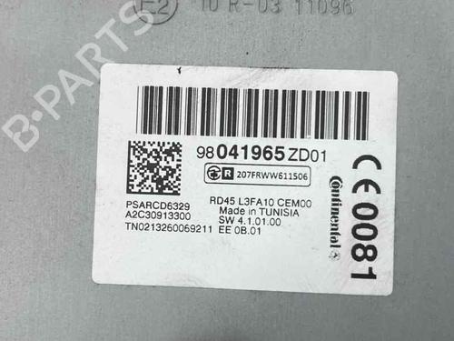 Radio CITROËN C-ELYSEE (DD_) 1.6 HDI 92 | BP29933990E6