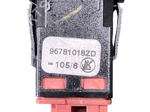 Warning switch CITROËN C4 Grand Picasso II (DA_, DE_) 1.2 THP 130 | BP25212616I22 - Image 3