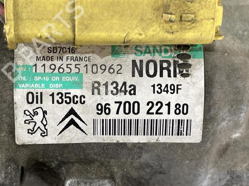 AC compressor PEUGEOT 407 (6D_) 1.6 HDi 110 (6D9HZC, 6D9HYC) | BP31681599M34 