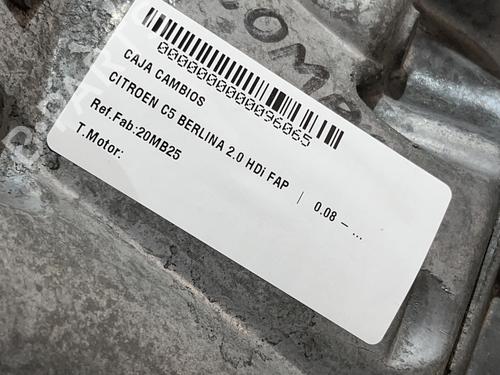 Gearbox CITROËN C5 I (DC_)  | BP31684193M3  - Image 6