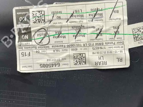 Used Rear left panel BMW X5 (F15, F85) xDrive 40 d (313 hp) 28419458