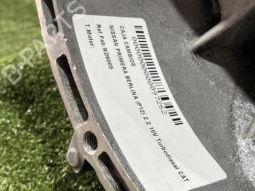 Gearbox NISSAN PRIMERA (P12)  | BP31684540M3 