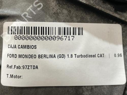 Gearbox FORD MONDEO II (BAP) 1.8 TD | BP31684369M3