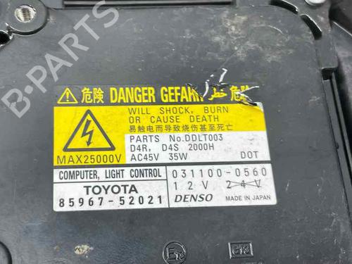 Right headlight TOYOTA AURIS (_E15_) 1.6 (ZRE151_, ZRE151R) | BP29908345C29