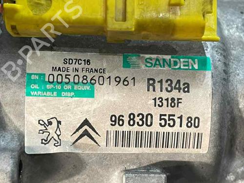 AC compressor PEUGEOT 407 (6D_) 2.0 HDi 135 (6DRHRH, 6DRHRE, 6DRHRG, 6DRHRJ) | BP29605669M34