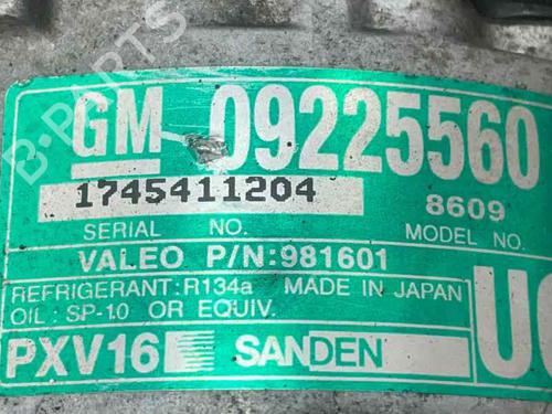 Used AC compressor AC compressor OPEL VECTRA C (Z02) 2.2 16V (F69) (147 hp) 25211824 25211824