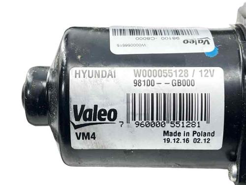 Used Front wiper motor Front wiper motor HYUNDAI i20 II Coupe (GB) 1.2 (84 hp) 33424435 33424435