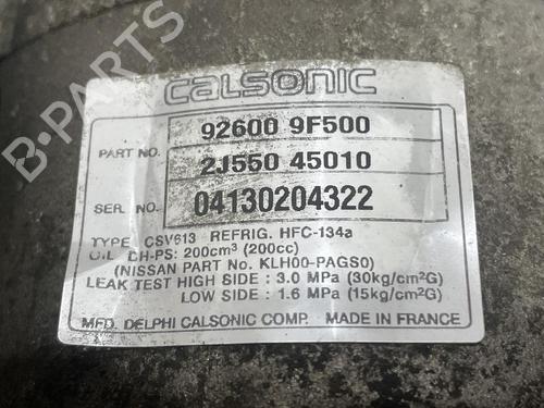 AC compressor NISSAN ALMERA II Hatchback (N16)  | BP31681919M34 