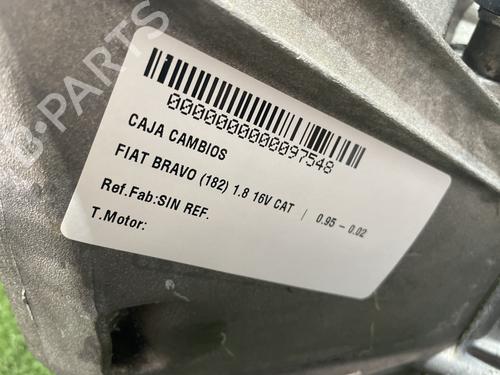 Used Gearbox Gearbox FIAT BRAVO I (182_) [1995-2001] 31684581 31684581