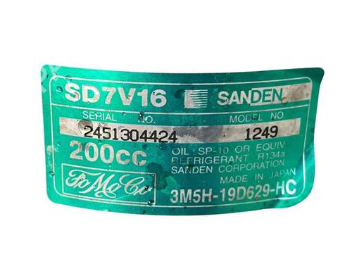 AC compressor FORD FOCUS C-MAX (DM2) 2.0 TDCi | BP29497906M34 