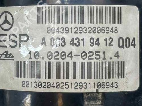 ABS pump MERCEDES-BENZ C-CLASS (W203)  | BP31682744M43 
