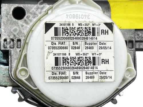 Front right seatbelt FIAT 500 (312_) 1.2 (312AXA1A) | BP33810875I25 - Image 4