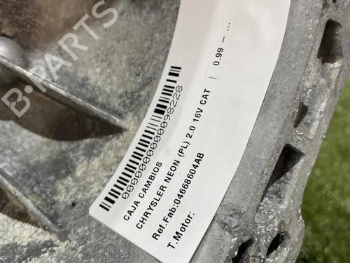 Gearbox CHRYSLER NEON II  | BP31684723M3 