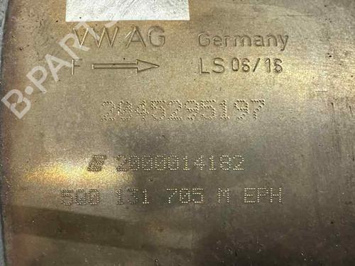 Particulate filter SKODA RAPID Spaceback (NH1) 1.6 TDI | BP28122928M81 