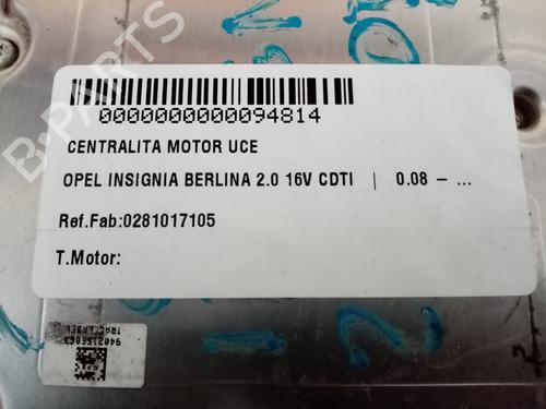 Engine control unit (ECU) OPEL INSIGNIA A (G09) 2.0 CDTI (68) | BP31683937M57 - Image 5