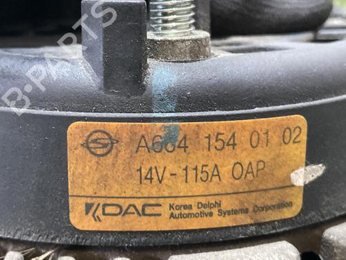 Alternator SSANGYONG ACTYON I  | BP31681139M7 