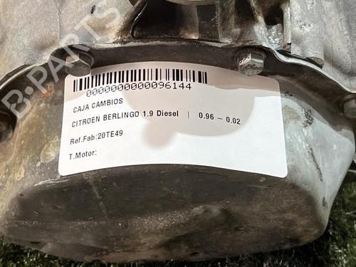 Gearbox CITROËN BERLINGO / BERLINGO FIRST MPV (MF_, GJK_, GFK_)  | BP31684244M3 