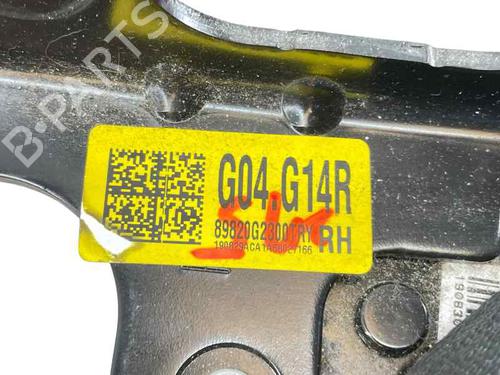 Used Rear right seatbelt HYUNDAI IONIQ (AE) 1.6 GDI Hybrid (105 hp) 28508868