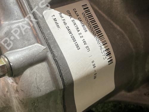 Gearbox OPEL SINTRA (APV)  | BP31684273M3 